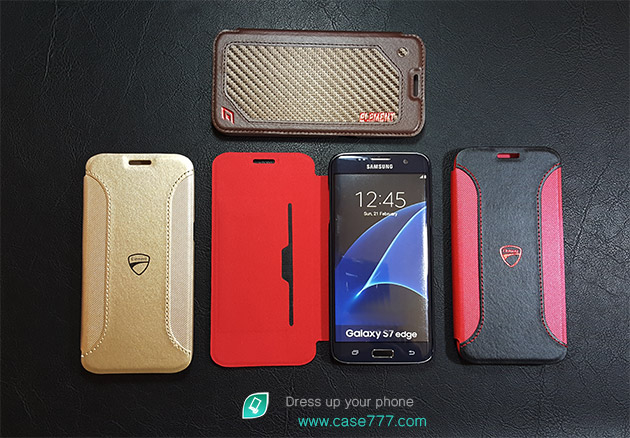 เคส S7 Edge ฝาพับสวย ๆ พร้อมส่ง facebook